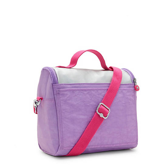 Kipling New Kichirou Lunch Bag Tassen Paars | BE 2151TC